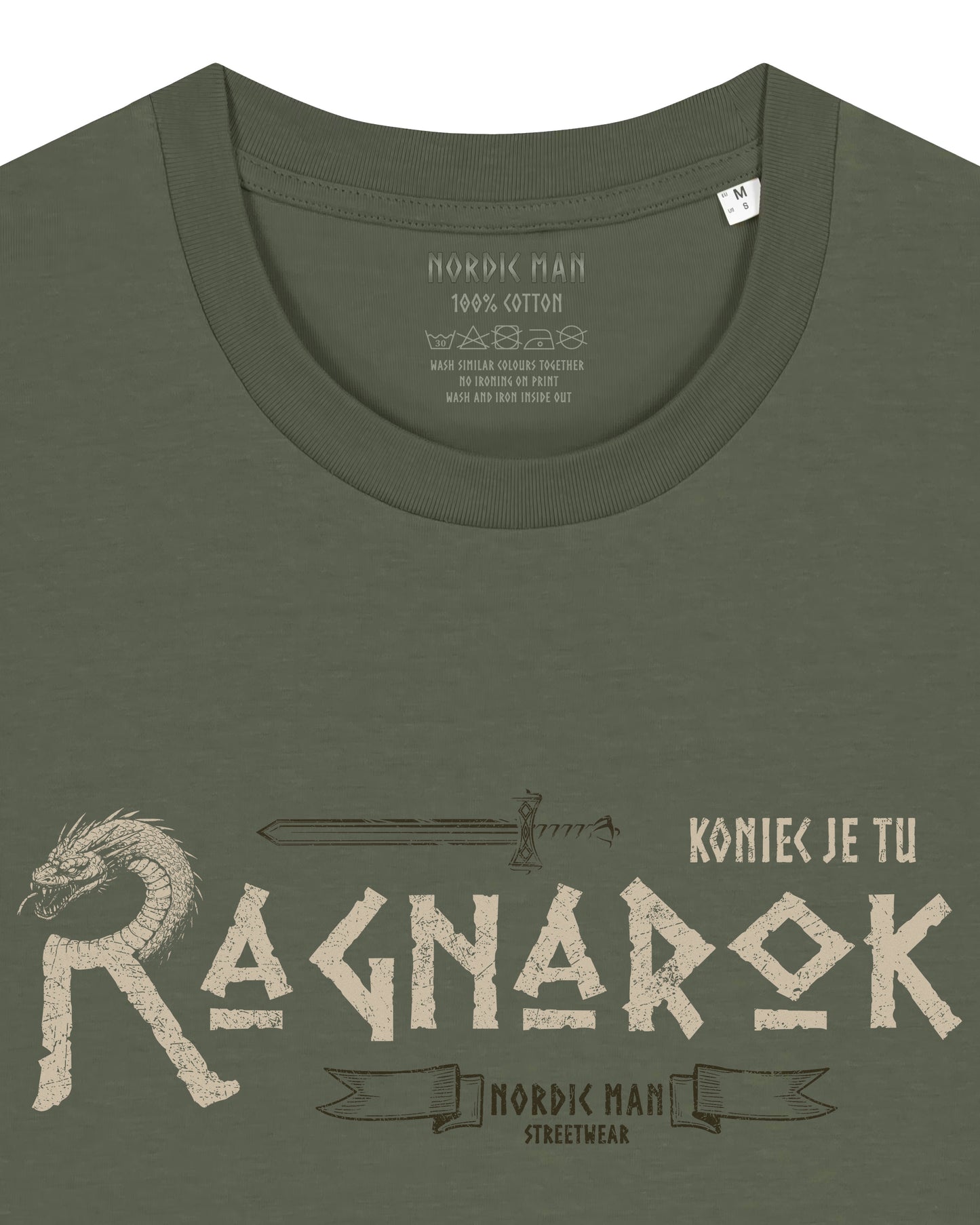 Tričko Ragnarok Zelené