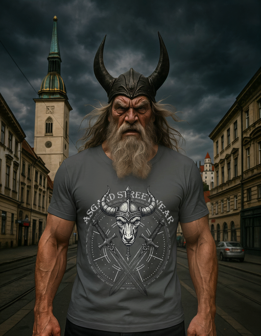 Tričko Bojovník Sivé