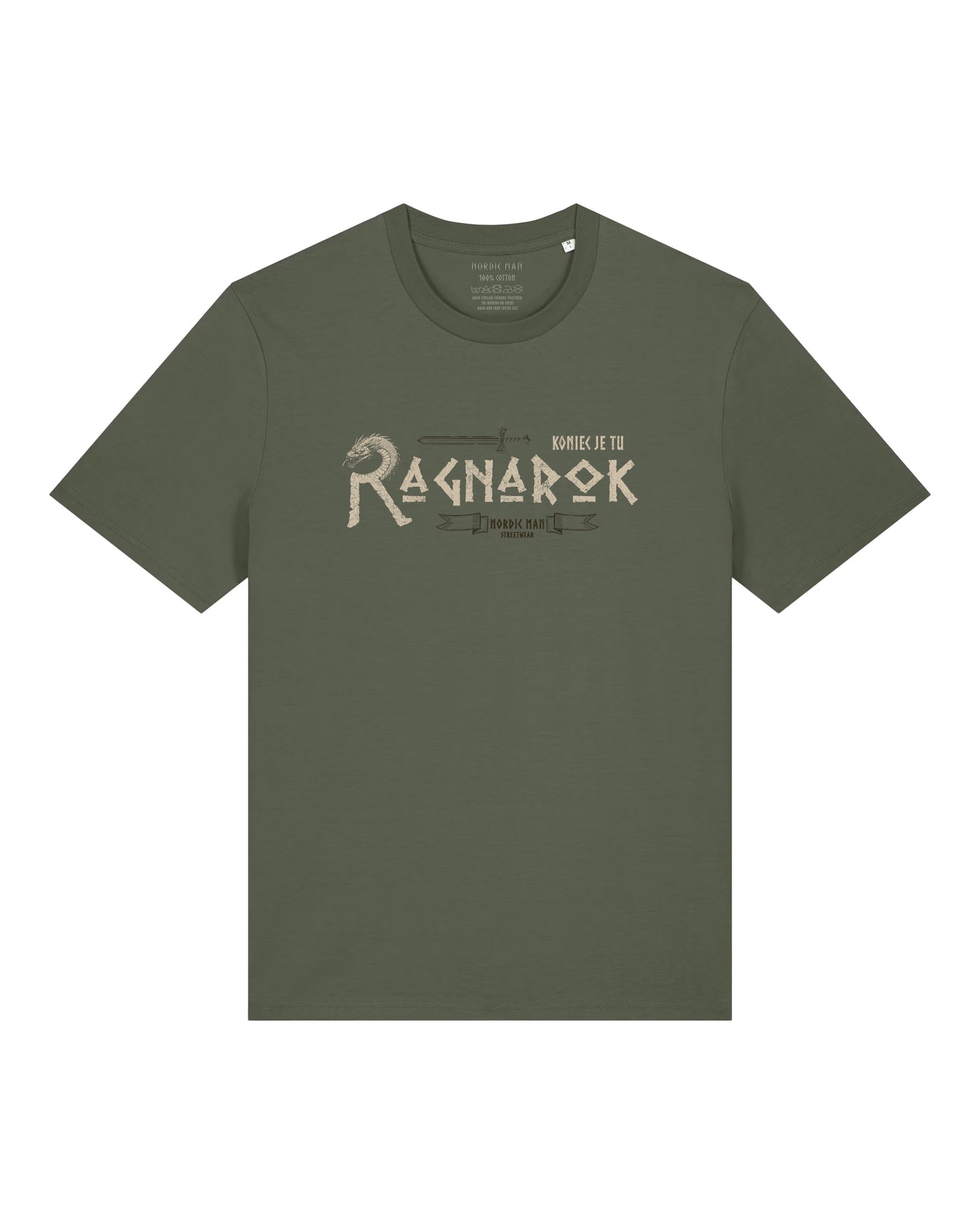 Tričko Ragnarok Zelené