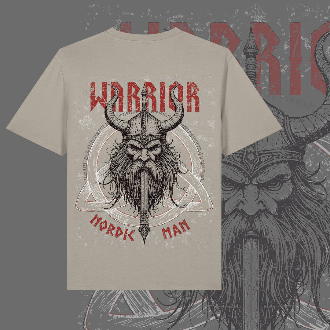 Viking T-shirt Beige